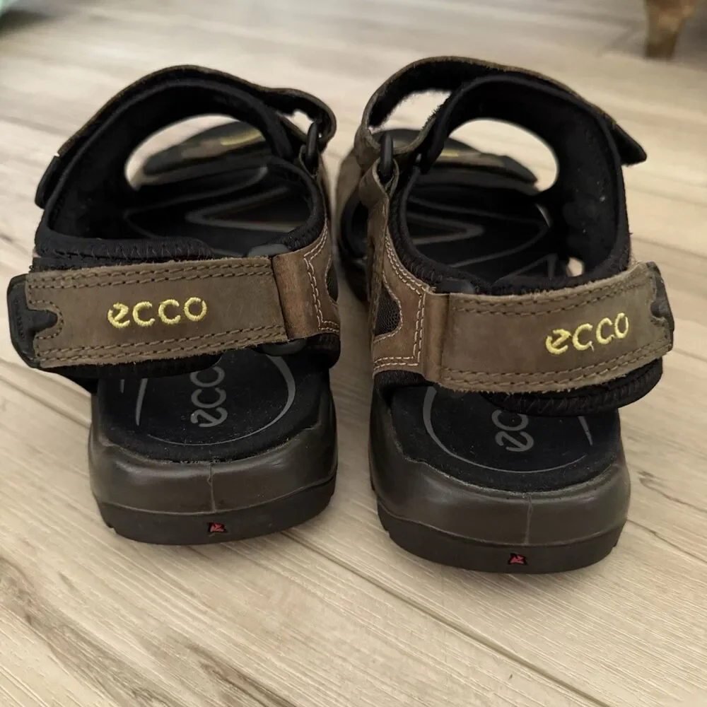 Ecco Yucatan Men's Sandals Size 42 USA Hiking Rugged Size 8/8.5